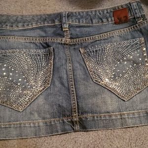 X2 Jean skirt